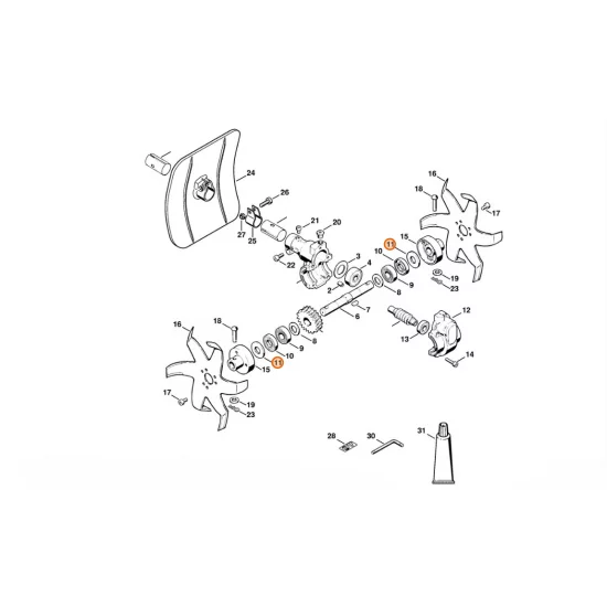 STIHL  Podkładka 4600 642 7801